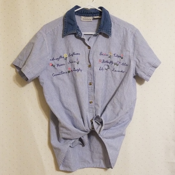 Vintage Tops - 5/$25 Vintage | Floral Button Down